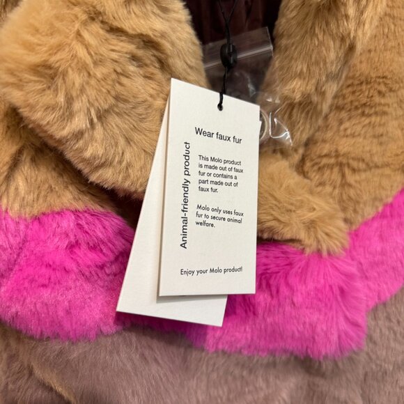 Molo Kids Haili Block Deer Jacket - 5Y - Picture 5 of 5